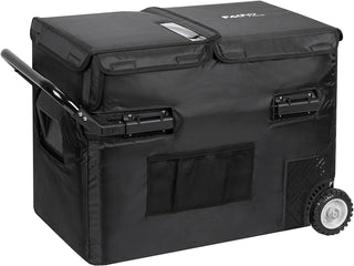F40C4TMP 車載冷蔵庫 バッグ 57L 汎用 保冷 収納 持ち運び 耐摩耗 防撥水 防塵 ベルト付き