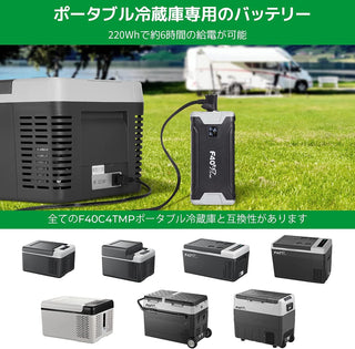 F40C4TMP 車載冷蔵庫専用バッテリー 大容量60000mAh/216Wh