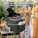 Sell on Amazon: 13 Quart(12L) Portable Car Refrigerator(Temperature adjustable -4℉~68℉) US&CA