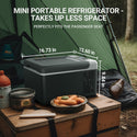 Sell on Amazon: 10 Quart(9L) Portable Car Refrigerator(Temperature adjustable -4℉~68℉) US&CA