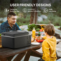 Sell on Amazon: 10 Quart(9L) Portable Car Refrigerator(Temperature adjustable -4℉~68℉) US&CA