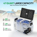 Sell on Amazon: 47 Quart(45L) Portable Car Refrigerator(Temperature adjustable -4℉~50℉) US&CA