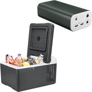 F40C4TMP 10 Quart (9L) Portable Car Freezer and Power Station