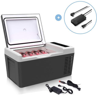 F40C4TMP 20 Quart (18L) Portable Car Freezer and AC Power Adapter