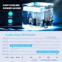 F40C4TMP 20 Quart (18L) Portable Car Freezer and AC Power Adapter