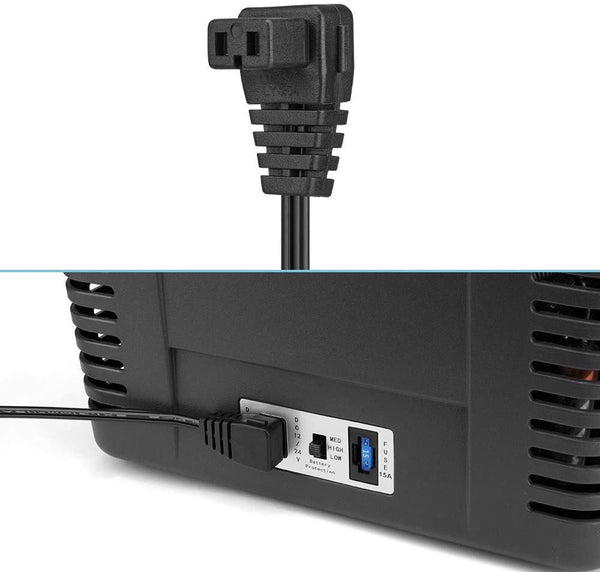 F40C4TMP 20 Quart (18L) Portable Car Freezer and AC Power Adapter